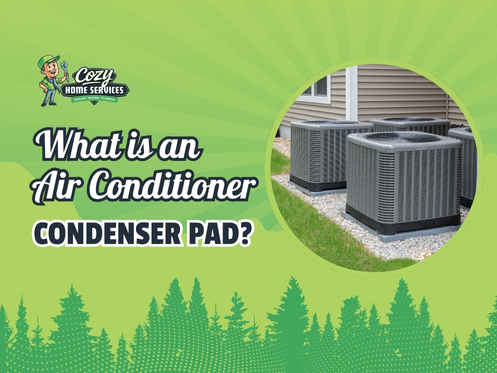 outdoor unit pad for AC