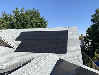 Solar Panels on Roof