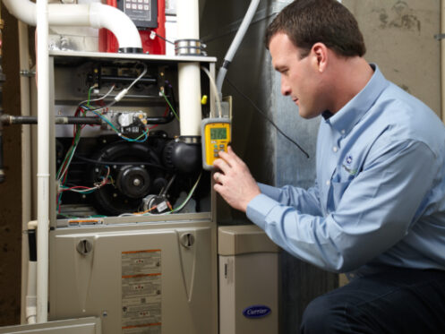 HVAC inspection in Vacaville, CA